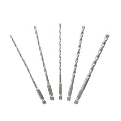 Set 5 burghie de impact multimaterial DeWALT DT60099, 4, 5, 5.5, 6, 8 mm, seria Impact Ready