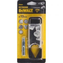 Burghiu diamantat EXTREME DeWALT DT6041, pentru placi ceramice, 10 mm, coada cilindrica