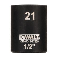 Tubulara scurta de impact DeWALT DT7539, 1/2