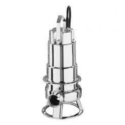 Pompa submersibila inox pentru ape murdare Ebara DW200, debit 42000 l/h, 400 V, inaltime refulare 16.6 m, particule max 50 mm