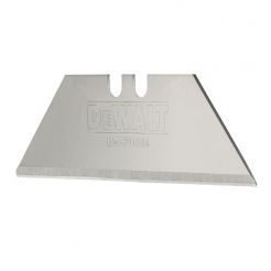 Lama trapez pentru cutter Dewalt DWHT11004-2, 62 x 19 mm, varfuri ascutite, set de 10 bucati