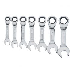 Set 7 chei combinate mici cu clichet Dewalt DWMT19261-0, 10 - 19 mm