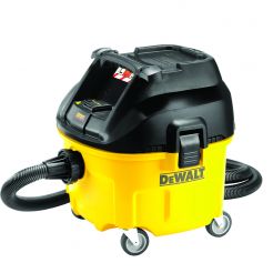 Aspirator profesional umed uscat Dewalt DWV901L, 1400 W, 30 l