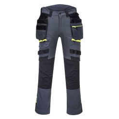 Pantaloni cu buzunare detasabile Holster DX4  Portwest model DX440, marime 48, culoare Gri Metal, fit R