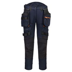 Pantaloni cu buzunare detasabile pentru femei DX4 Holster Pocket Portwest model DX452, marime 30, culoare Dark Navy, fit R