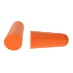 Set 200 perechi dopuri fonice din spuma de poliuretan Portwest EP02ORR, culoare portocaliu 