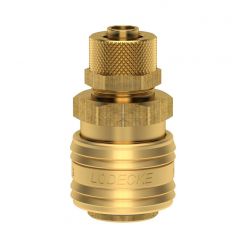 Cupla rapida standard mama Ludecke ES_8_TQ, DN 7.2, piulita + surub,furtun =8x10 mm