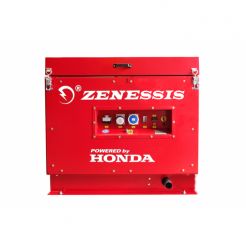 Generator de curent pe benzina Zenessis ESE12000SH-ED, motorizare Honda, monofazat, 12 kVA, carcasa insonorizata