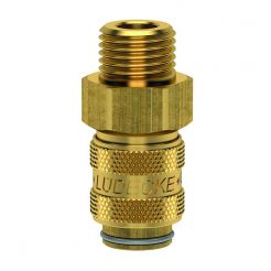 Cupla rapida mini mama Ludecke ESM_38_AAB, DN 5, filet exterior G 3/8