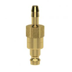 Cupla rapida mini tata Ludecke ESM_8_SAB, DN 5, furtun 8 mm, inchidere dubla