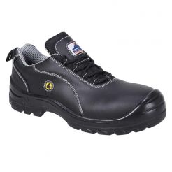 Pantofi din piele Portwest Compositelite ESD. S1 FC02BKR40, culoare negru, marime 40
