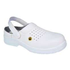 Sabot Perforat Compositelite ESD SB AE  Portwest model FC03, marime 46, culoare Alb, fit R