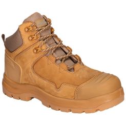 Bocanci Wheat Apex Composite Mid Boot S3S HRO SR Portwest model FD04, marime 37, culoare Alb, fit E