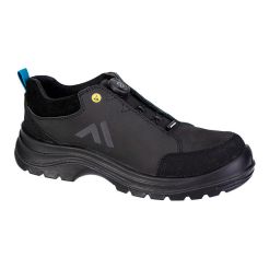 Ghete Ridge Composite Low Shoe S3S ESD SR FO Portwest model FE03, marime 39, culoare Negru/Albastru, fit B