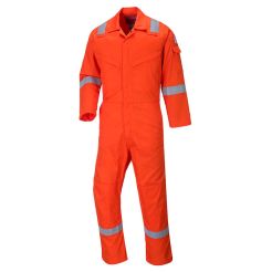 Combinezon Aberdeen Antistatic Ignifug Portwest model FF50, marime 44, culoare Portocaliu, fit R