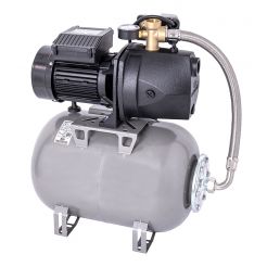 Hidrofor cu pompa autoamorsanta Wasserkonig FL477325, fonta, putere 1000 W, debit 4380 l/h, inaltime refulare 47 m, vas de expansiune 24 l