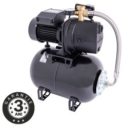 Hidrofor cu pompa autoamorsanta Wasserkonig FL568925, fonta, putere 1300 W, debit 5340 l/h, inaltime refulare 56 m, vas de expansiune 24 l
