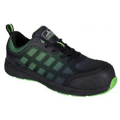 Pantofi Portwest Compositelite Ogwen S1P FT35BGN47, culoare negru verde, marime 47