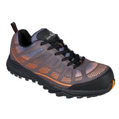 Pantofi Composite Textile Trainer S1PS ESD SR FO Portwest model FT36, marime 43, culoare Portocaliu/Negru, fit R