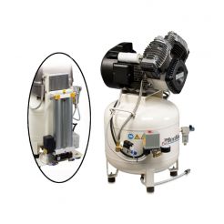 Compresor de aer medical Fini MED320-50V-ES-3M, 50 l, 2.2 kW, 8 bar, 235 l/min, uscator de aer