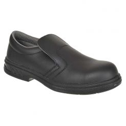 Pantofi de protectie Portwest S2 Steelite Slip On FW81BKR41, culoare negru, marime 41