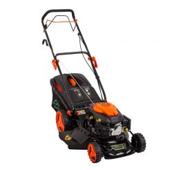 Masina de tuns gazonul pe benzina Greenfield G-MTG461ARW-T6, 3.46 cp, 146 cmᶟ, 457 mm, 7 trepte taiere, 60 l sac colector