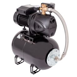 Hidrofor cu pompa autoamorsanta Wasserkonig HWK1350-5.3/25H, fonta, putere 1350 W, 9 m, debit 4920 l/h, inaltime refulare 53 m, vas de expansiune 24 litri