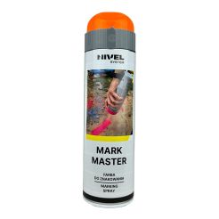 Vopsea de marcare Nivel Sysytem MARK MASTER, 500 ml, portocaliu, set 12 flacoane