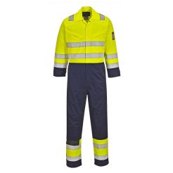 Combinezon Portwest Modaflame Hi-Vis MV28YNRXXXL, culoare galben navy, marime XXXL