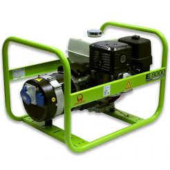 Generator de curent monofazat PRAMAC E8000, max 7.2 kVA, motor HONDA benzina, EURO V
