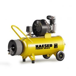 Compresor de aer Kaeser PREMIUM 350/90 W, 90 L, 1,9 KW, 10 bar, 350 l/min, furtun 15 m