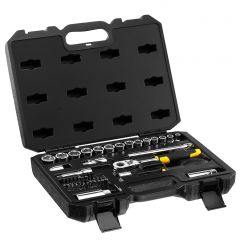 Trusa chei tubulare 45 piese Stanley STMT82829-1, 3/8"