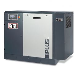 Compresor cu surub Fini PLUS 38-10 ES, 400 V, 37 kW, 10 bar, 5300 l/min, cu uscator