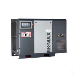 Compresor cu surub, turatie variabila, Fini K-MAX 15-10 ES VS, 15 kW, 10 bar, 2100 / 840 l/min, cu uscator