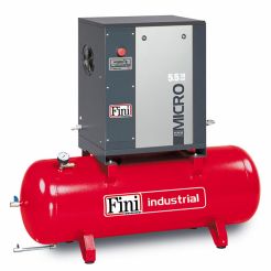 Compresor de aer cu surub Fini MICRO 5.5-10-500, 400 V, 500 l, 5.5 kW, 10 bar, 650 l/min