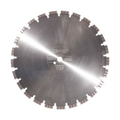 Disc diamantat Zonetec ZA241STB450132525, pentru beton armat, taiere segmentata, 450x25.4x13 mm