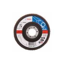 Disc lamelar Bosch 2608607349, X551, granulatie 40, profil drept, 115X22.23 mm 