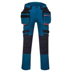 Pantaloni cu buzunare exterioare detasabile Portwest DX440MBR41, culoare albastru, marime 41, talie normala