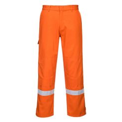 Pantaloni Portwest Bizflame Plus FR26ORRXXXL, culoare portocaliu, marime 3XL