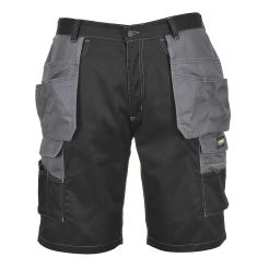 Pantaloni scurti Portwest KS18BZRS, culoare gri/negru, marime S