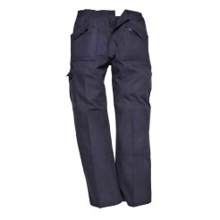 Pantaloni clasici Portwest Action, S787NARL, culoare navy, marime L, strat superior Texpel 