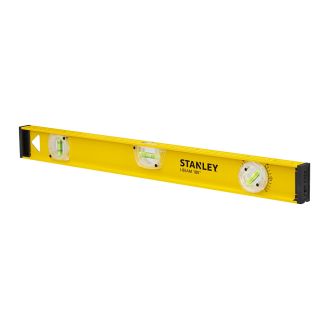 Nivela cu bula reglabila 180° Stanley 1-42-922, 100 cm, I- BEAM, 3 fiole