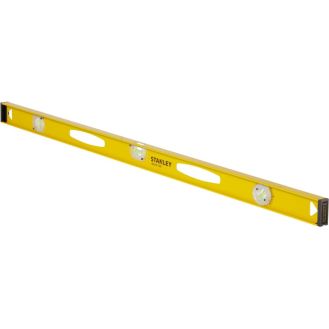 Nivela cu bula reglabila 180° Stanley 1-42-923,  I- BEAM, 120 cm, 3 fiole
