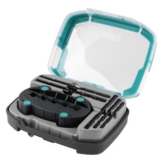 Set 5 burghie universale, Wolfcraft 1000000, 4 - 10 mm, cu stativ