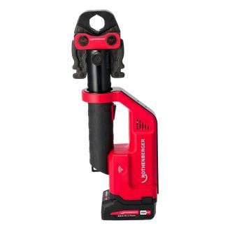 Masina de sertizat Rothenberger 1000004287, Romax Compact III, 19 kN, 1 acumulator 18V / 2.0 Ah, EU, AMPShare, set >B< MaxiPro 1/4 - 1.1/8"