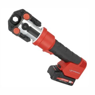 Masina de sertizat Rothenberger 1000005046, ROMAX NANO, 32 kN,  Set iJAW SV 15-22-28, 1 acumulator 18V, incarcator, CAS