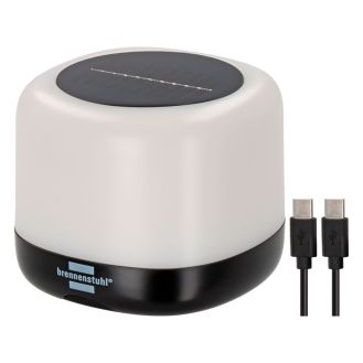 Lampa LED camping Brennenstuhl 1173740005, reincarcabila solar, 3.6V / 3.0A, 400lm, IP44