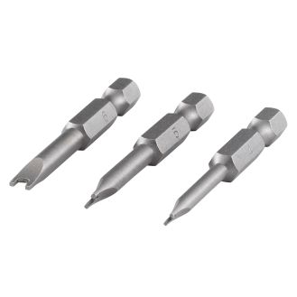 Set 3 biti siguranta spanner Wolfcraft 1265000 4-6-8, 50 mm
