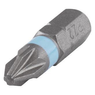 Set 3 biti pentru insurubat Wolfcraft 1334000, PZ2, prindere C6.3, lungime 25 mm