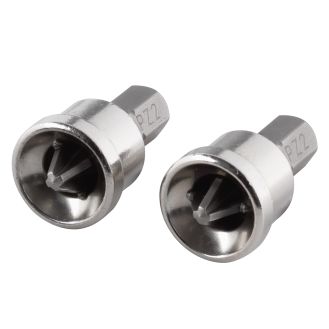Set 2 biti PZ2 de profunzime Wolfcraft 1344000, lungime 25 mm, prindere C63